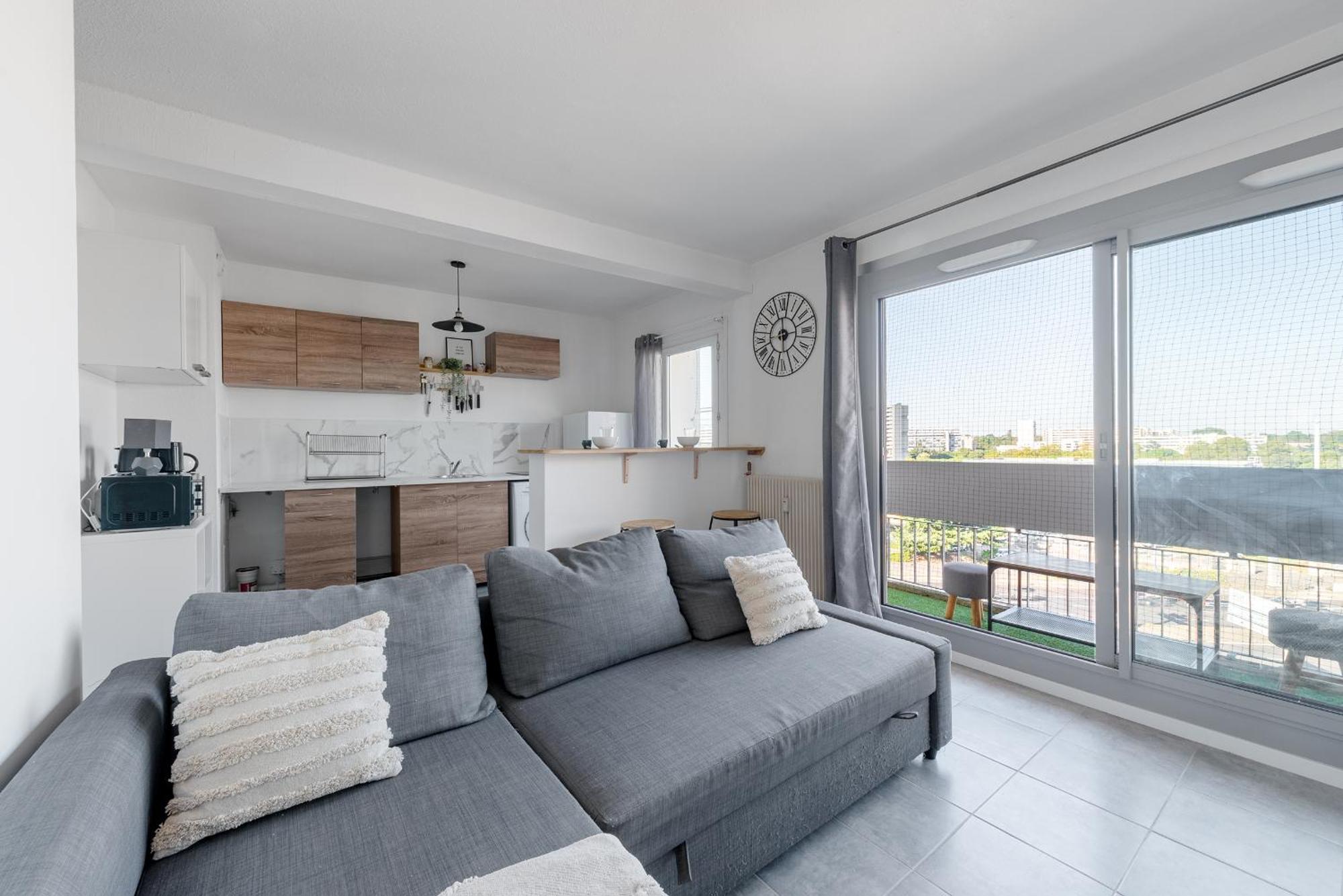 Apartament Cosy T2, Terrasse Privee Et Parking Tuluza Zewnętrze zdjęcie