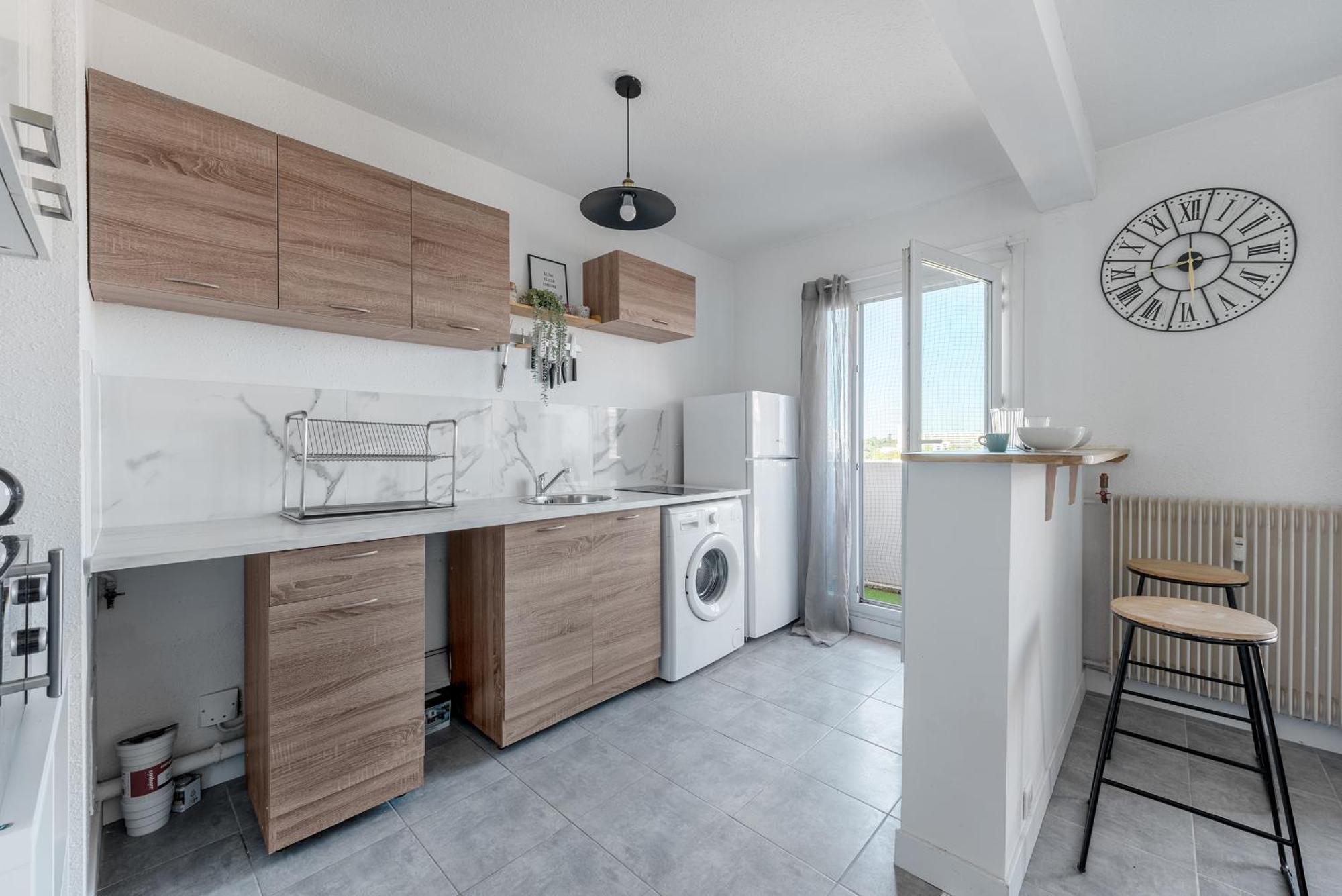Apartament Cosy T2, Terrasse Privee Et Parking Tuluza Zewnętrze zdjęcie